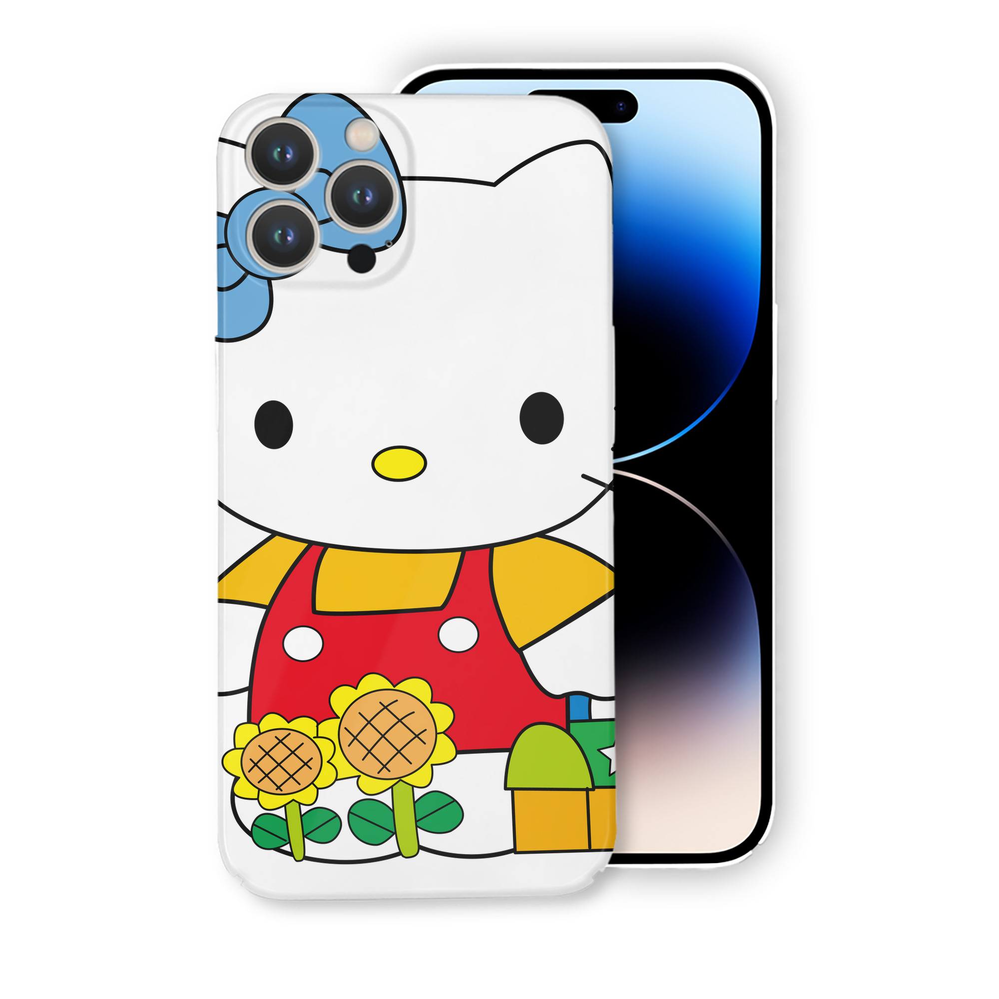 （画像用） Hello Kitty ハローキティ 【iPhone 14シリーズ対応】ハードケース